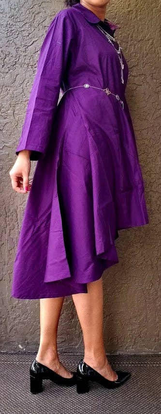 Professor of Purple Dress One Size