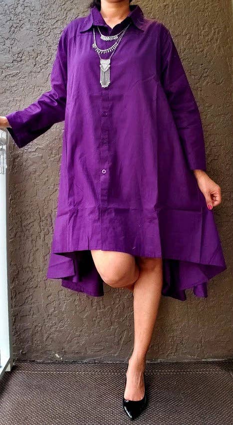Professor of Purple Dress One Size