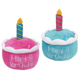 Birthday Cake Dog Toy Pink