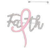 Faith Breast Cancer Awareness: Gold Pin