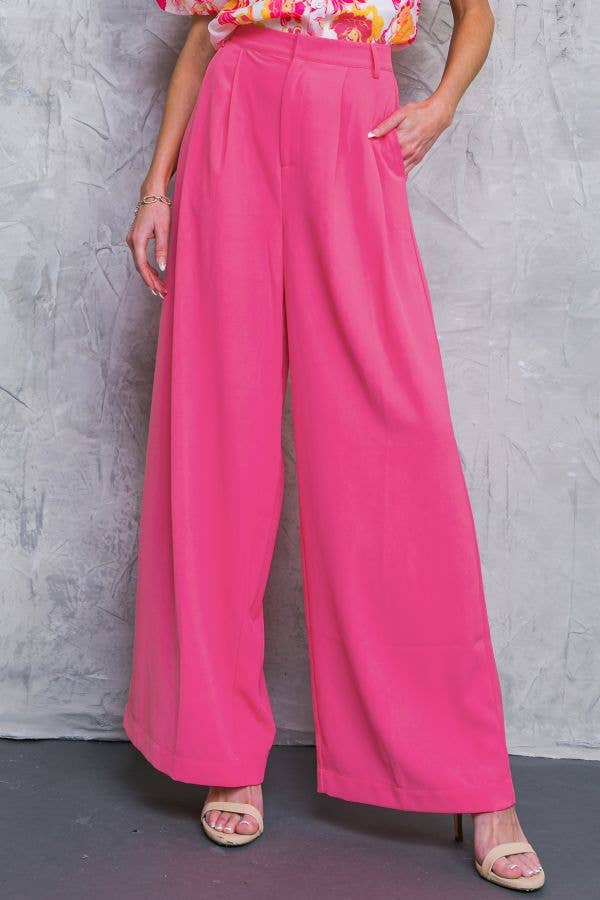 Coral Cause Wide Leg Pant