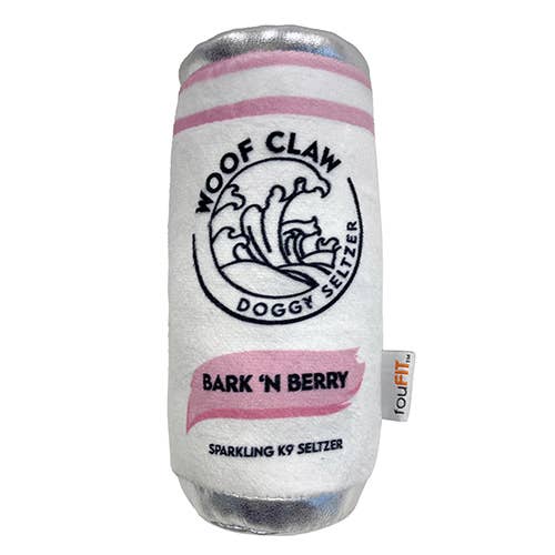 Woof Claw Doy Toy: Bark 'N Berry (Pink)